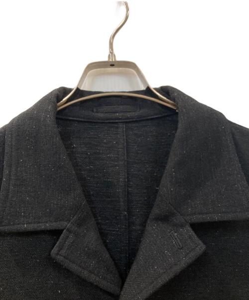 COMME des GARCONS HOMME（コムデギャルソン オム）COMME des GARCONS HOMME (コムデギャルソン オム) ネップハーフコート ブラック サイズ:Mの古着・服飾アイテム