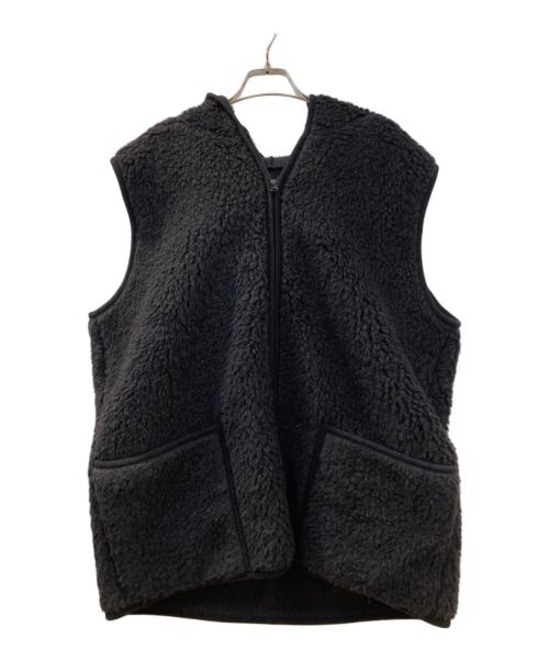 coldbreaker（コールドブレーカー）COLDBREAKER (コールドブレーカー) フ-ド付ボアベスト ブラック サイズ:2XLの古着・服飾アイテム