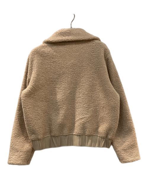 BANANA REPUBLIC（バナナリパブリック）BANANA REPUBLIC (バナナリパブリック) ハイネックパイルジャケット ベージュ サイズ:Mの古着・服飾アイテム