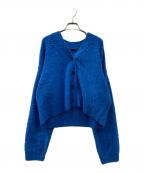 JOURNAL STANDARDジャーナルスタンダード）の古着「ヘアリーカーディガン」｜ブルー