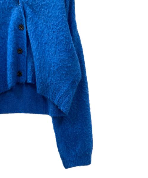 JOURNAL STANDARD（ジャーナルスタンダード）JOURNAL STANDARD (ジャーナルスタンダード) ヘアリーカーディガン ブルー サイズ:Freeの古着・服飾アイテム