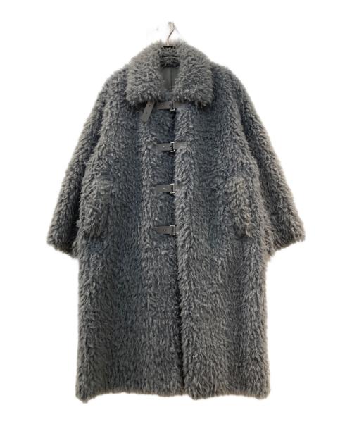 STUNNING LURE（スタニングルアー）STUNNING LURE (スタニングルアー) ボアミドルコート グレー サイズ:1の古着・服飾アイテム