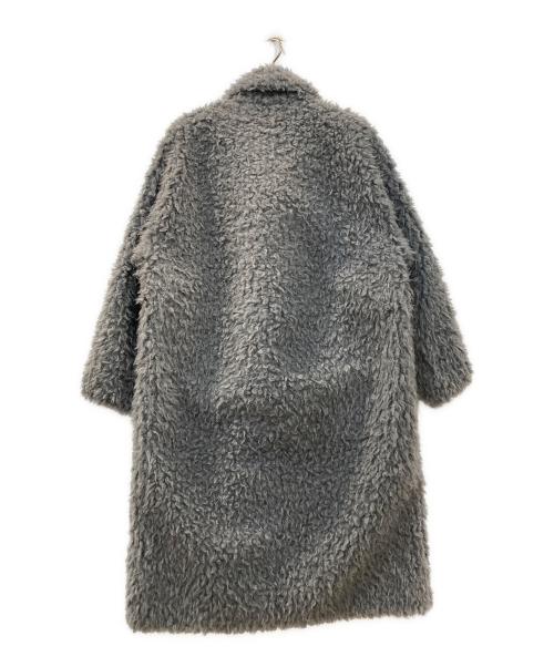 STUNNING LURE（スタニングルアー）STUNNING LURE (スタニングルアー) ボアミドルコート グレー サイズ:1の古着・服飾アイテム