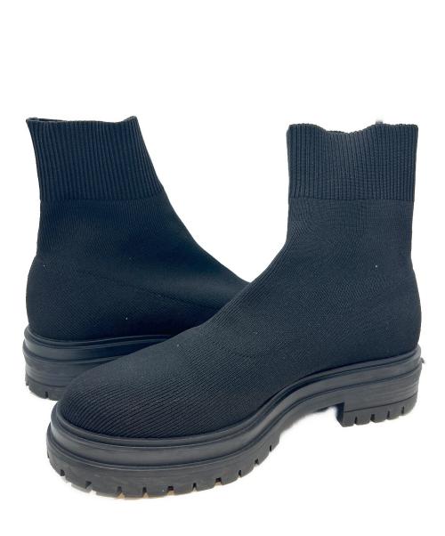 TONY BIANCO（トニービアンコ）TONY BIANCO (トニービアンコ) ソックスブーツ ブラック サイズ:7の古着・服飾アイテム