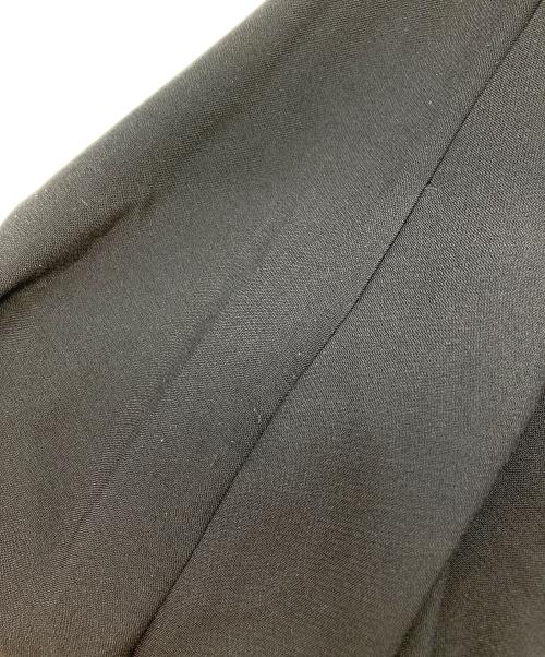 SHIPS any（シップスエニィ）SHIPS any (シップスエニィ) ダブルクロスAラインシャツワンピース ブラック サイズ:FREEの古着・服飾アイテム