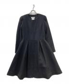 Reneルネ）の古着「フロントジップワンピース」｜ネイビー