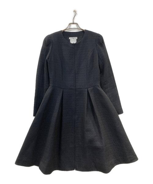 Rene（ルネ）Rene (ルネ) フロントジップワンピース ネイビー サイズ:36の古着・服飾アイテム