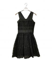 Rene（ルネ）の古着「ノースリーブワンピース」｜ブラック