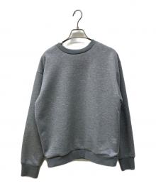 RIM.ARK（リムアーク）の古着「Slit sweat PO」｜グレー