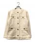 Her lip to（ハーリップトゥ）の古着「ツイードジャケット」｜アイボリー