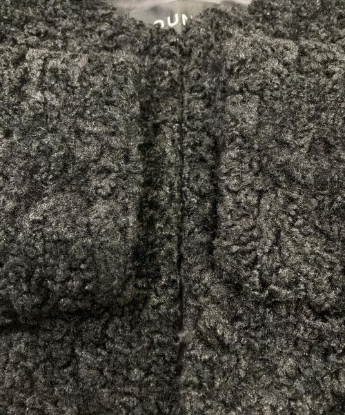 LOUNIE（ルーニー）LOUNIE (ルーニー) デタッチャブル ボアコート ブラック サイズ:38の古着・服飾アイテム