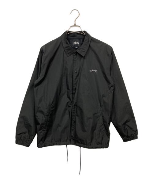 stussy（ステューシー）stussy (ステューシー) コーチジャケット ブラック サイズ:Sの古着・服飾アイテム