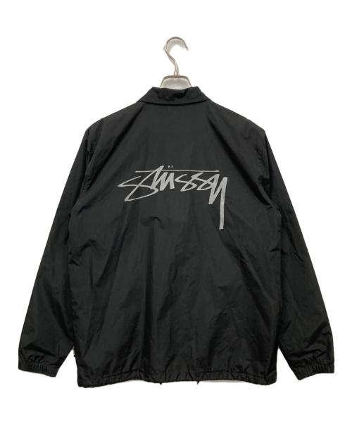 stussy（ステューシー）stussy (ステューシー) コーチジャケット ブラック サイズ:Sの古着・服飾アイテム
