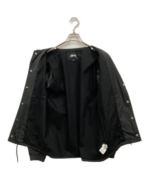 stussy（ステューシー）stussy (ステューシー) コーチジャケット ブラック サイズ:Sの古着・服飾アイテム