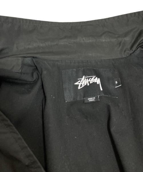 stussy（ステューシー）stussy (ステューシー) コーチジャケット ブラック サイズ:Sの古着・服飾アイテム