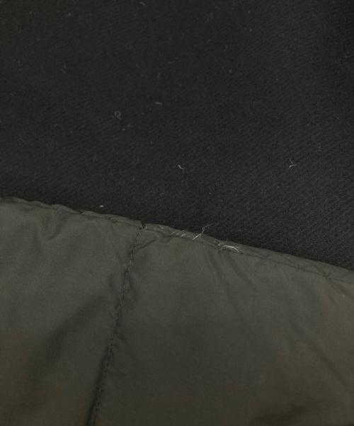 HERNO（ヘルノ）HERNO (ヘルノ) 異素材 コンビハイブリッドコート ネイビー サイズ:40の古着・服飾アイテム