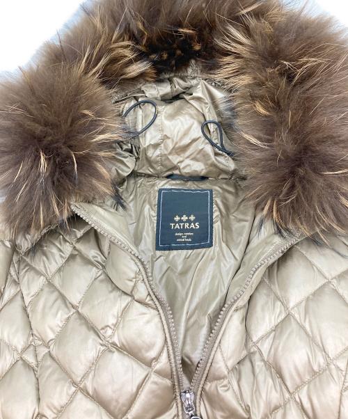 TATRAS（タトラス）TATRAS (タトラス) PALMA/キルティングダウンコート カーキ サイズ:3の古着・服飾アイテム