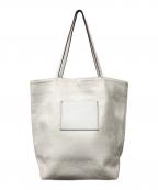 CREEZANクリーザン）の古着「レザートートバッグ」｜ホワイト