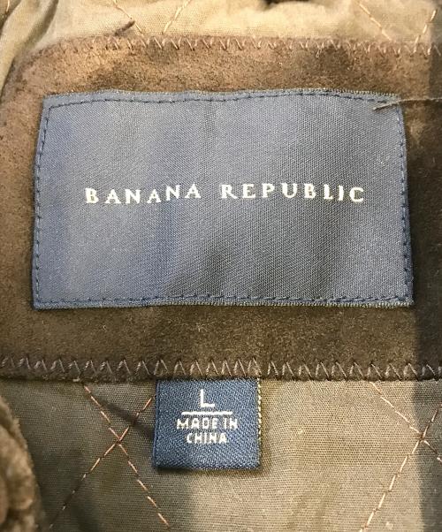 BANANA REPUBLIC（バナナリパブリック）BANANA REPUBLIC (バナナリパブリック) スウェードジャケット ブラウン サイズ:Lの古着・服飾アイテム