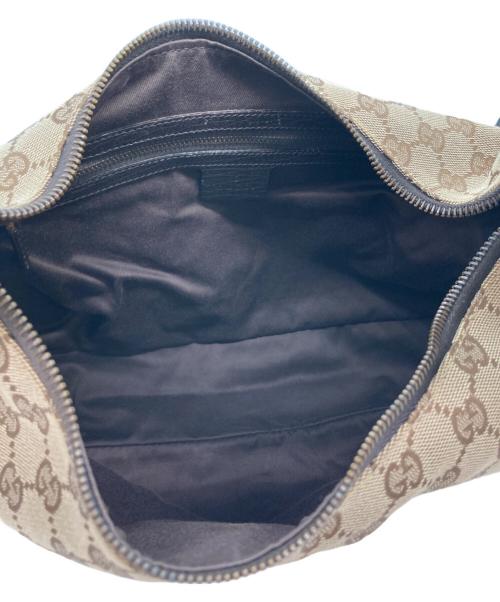 GUCCI（グッチ）GUCCI (グッチ) ホースビットワンショルダーバッグ ベージュの古着・服飾アイテム