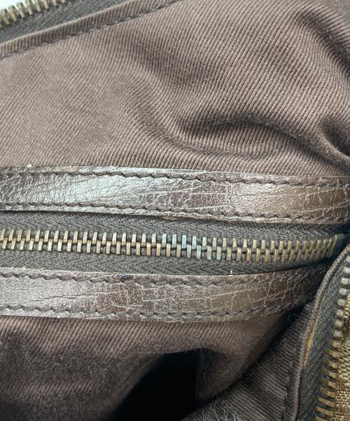 GUCCI（グッチ）GUCCI (グッチ) ホースビットワンショルダーバッグ ベージュの古着・服飾アイテム