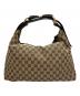 GUCCI（グッチ）の古着「ホースビットワンショルダーバッグ」｜ベージュ