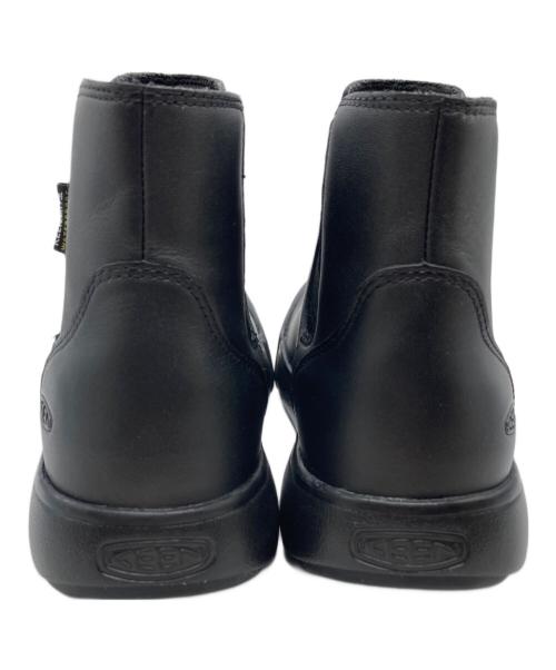 KEEN（キーン）KEEN (キーン) エレナ チェルシー サイドゴア防水ブーツ　1027864 ブラック サイズ:24.5cmの古着・服飾アイテム
