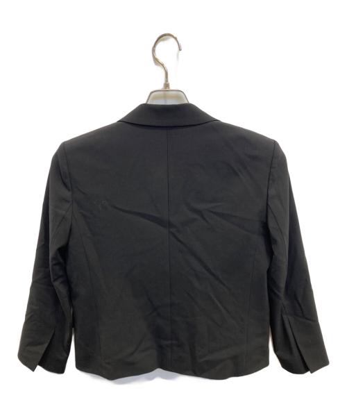 theory（セオリー）theory (セオリー) Traceable Wool Crop Boxy SB JKT ブラック サイズ:２の古着・服飾アイテム