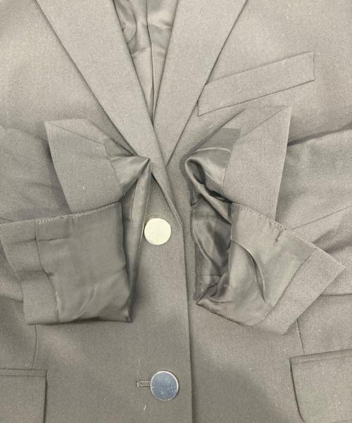 theory（セオリー）theory (セオリー) Traceable Wool Crop Boxy SB JKT ブラック サイズ:２の古着・服飾アイテム