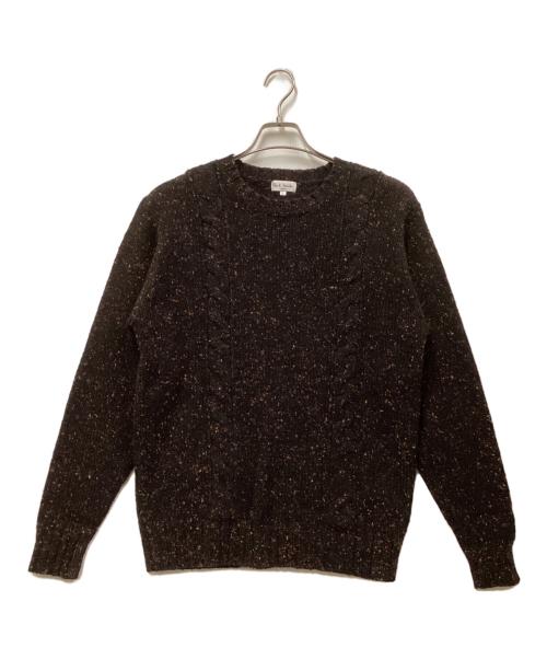 Paul Smith London（ポールスミスロンドン）Paul Smith London (ポールスミスロンドン) ケーブルニット ブラウン サイズ:SIZE Lの古着・服飾アイテム