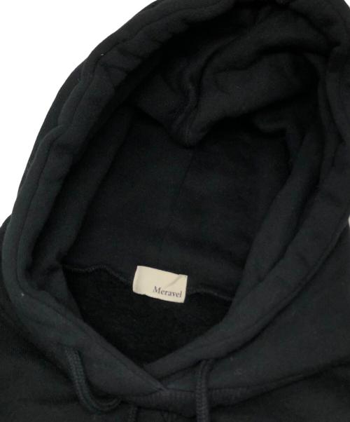 meravel（ミーラベル）meravel (ミーラベル) relaxing hoodie ブラック サイズ:Fの古着・服飾アイテム