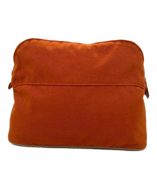 HERMES（エルメス）HERMES (エルメス) ボリードポーチ 30 オレンジの古着・服飾アイテム