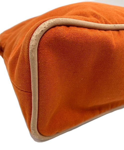 HERMES（エルメス）HERMES (エルメス) ボリードポーチ 30 オレンジの古着・服飾アイテム