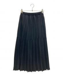 SOEJU（ソージュ）の古着「プリーツスカート」｜ブラック