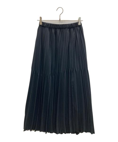 SOEJU（ソージュ）SOEJU (ソージュ) プリーツスカート ブラック サイズ:Freeの古着・服飾アイテム