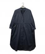 SOEJUソージュ）の古着「リモンタコートワンピース」｜ネイビー