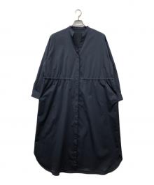 SOEJU（ソージュ）の古着「リモンタコートワンピース」｜ネイビー