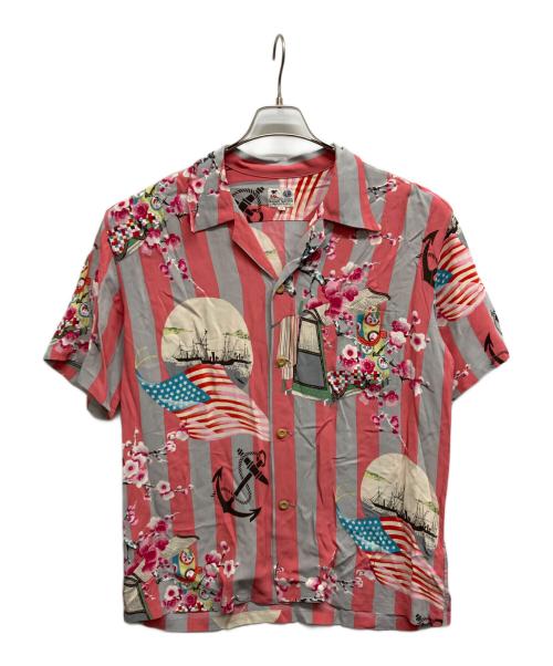 Sun Surf（サンサーフ）Sun Surf (サンサーフ) アロハシャツ ピンク サイズ:Mの古着・服飾アイテム