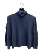 Drawing Numbersドローイングナンバーズ）の古着「タートル裾ラウンドニット」｜ネイビー