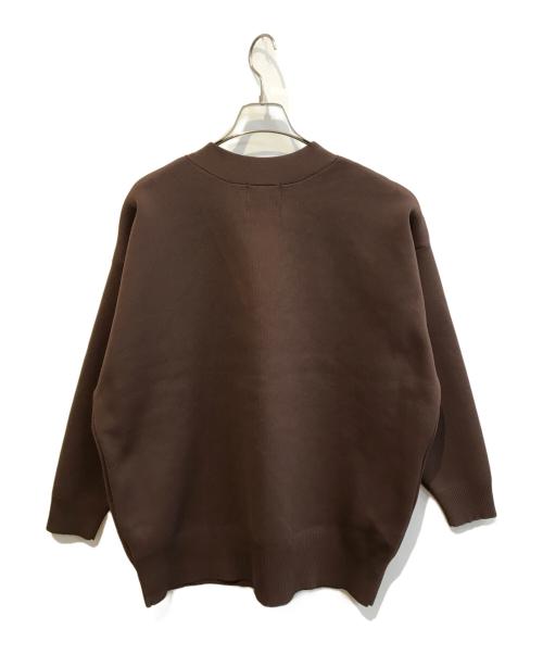 Drawing Numbers（ドローイングナンバーズ）Drawing Numbers (ドローイングナンバーズ) ルーズロングニットカーディガン ブラウン サイズ:38の古着・服飾アイテム