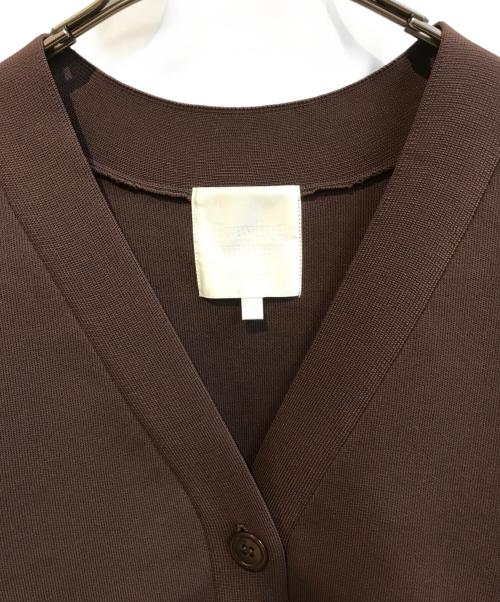 Drawing Numbers（ドローイングナンバーズ）Drawing Numbers (ドローイングナンバーズ) ルーズロングニットカーディガン ブラウン サイズ:38の古着・服飾アイテム