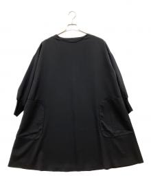 BEARDSLEY（ビアズリー）の古着「パイピングテントワンピース」｜ブラック