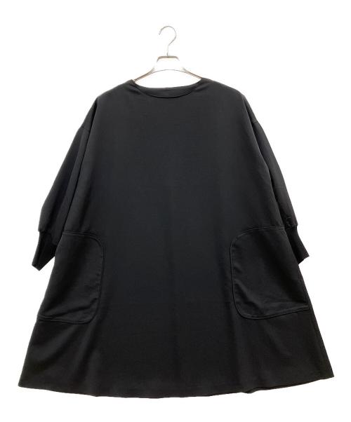 BEARDSLEY（ビアズリー）BEARDSLEY (ビアズリー) パイピングテントワンピース ブラック サイズ:Fの古着・服飾アイテム
