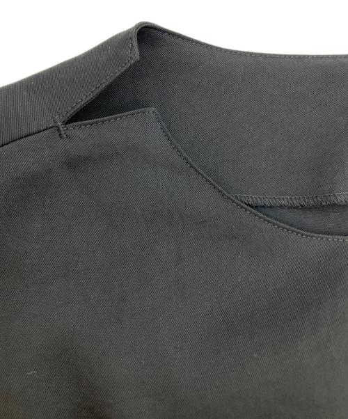 BEARDSLEY（ビアズリー）BEARDSLEY (ビアズリー) パイピングテントワンピース ブラック サイズ:Fの古着・服飾アイテム