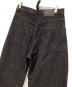 中古・古着 STUDIO NICHOLSON (スタジオ ニコルソン) ZARA (ザラ) ワイドデニムパンツ ブラック サイズ:78.5㎝（W31）：8000円