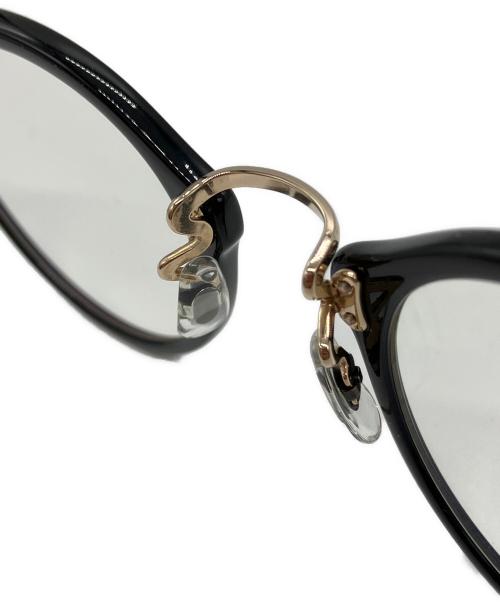OLIVER PEOPLES（オリバーピープルズ）OLIVER PEOPLES (オリバーピープルズ) 伊達眼鏡 ブラック サイズ:47□24の古着・服飾アイテム