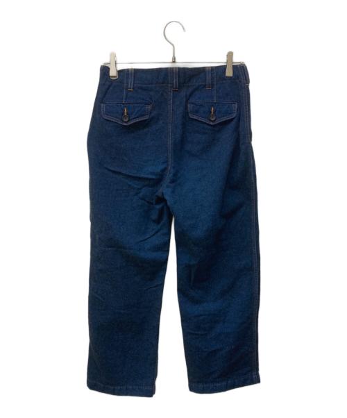 tricot COMME des GARCONS（トリココムデギャルソン）tricot COMME des GARCONS (トリココムデギャルソン) デニムライクウールパンツ インディゴ サイズ:Sの古着・服飾アイテム