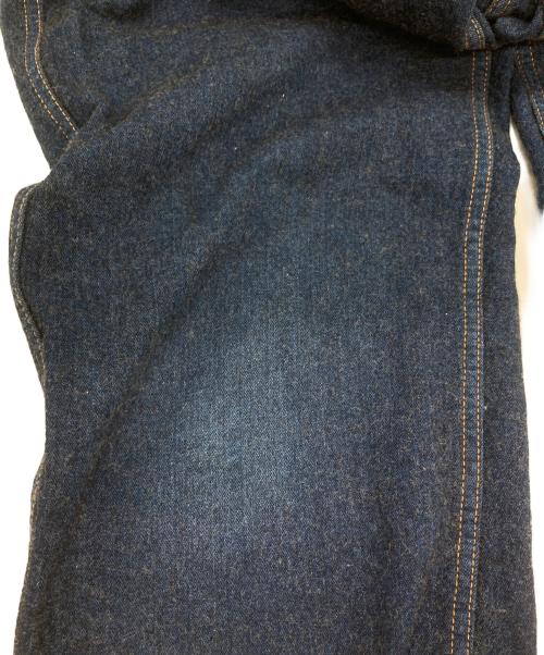 tricot COMME des GARCONS（トリココムデギャルソン）tricot COMME des GARCONS (トリココムデギャルソン) デニムライクウールパンツ インディゴ サイズ:Sの古着・服飾アイテム