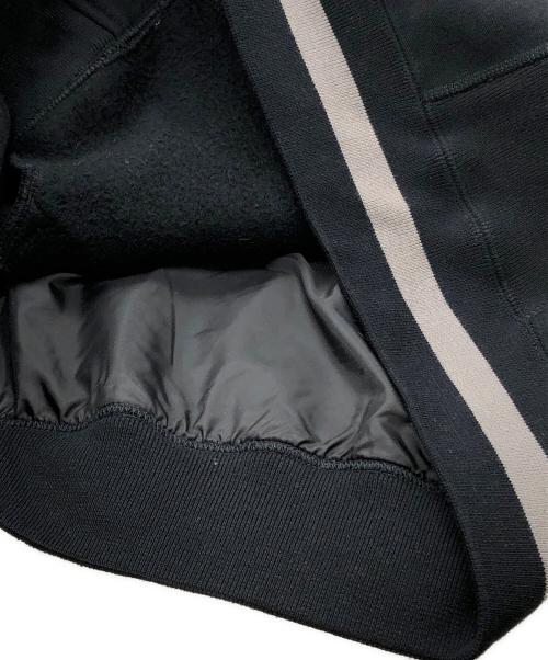 stussy（ステューシー）stussy (ステューシー) Champion (チャンピオン) ウィンドストッパー スタジャン ブラック サイズ:XLの古着・服飾アイテム