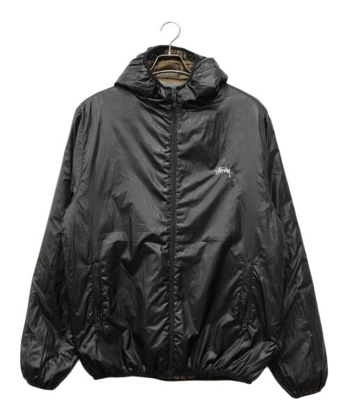 stussy（ステューシー）stussy (ステューシー) リバーシブル パフジャケット ブラック サイズ:XLの古着・服飾アイテム
